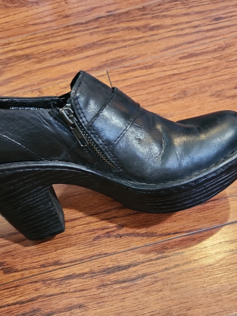 Born Leather Dollie Platform Clog - Picture 7 of 8